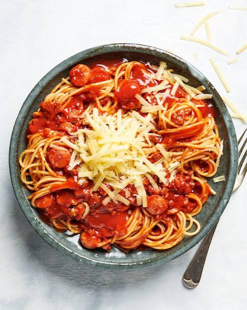 Pinoy Style Spaghetti